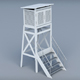 Weather meteo station building low poly - 3DOcean Item for Sale