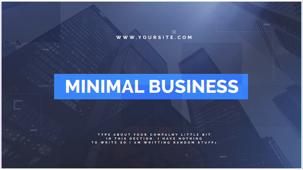 Minimal Business alt