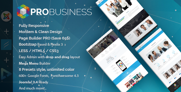 ProBusiness | Multi-Purpose Joomla Template