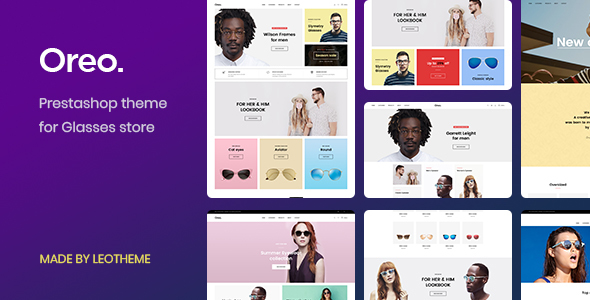 Leo Oreo - Advanced Fashion Prestashop 1.7 Theme for Glasses & Minimal Shop