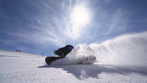 Friends Snowboarding