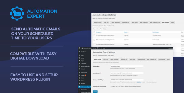 Automation Expert - Send Automatic Emails to Users