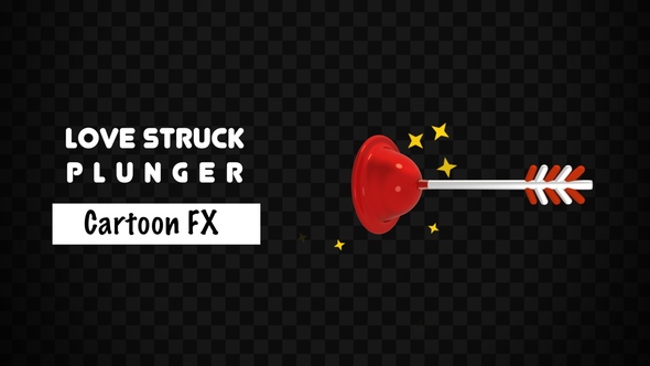 Cartoon Love Struck Plunger FX alt