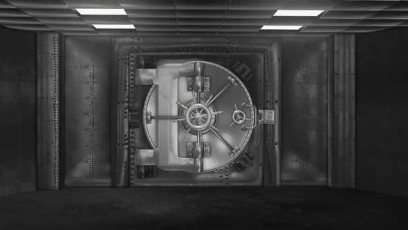 Bank Vault And Opening Safe alt