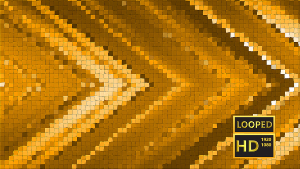Gold Mosaic Based on the Abstract Angle alt