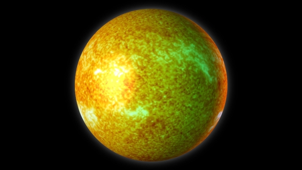 Sun on a Black Background alt