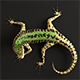 Green Lizard - Podarcis Sicula - 3DOcean Item for Sale