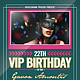 Vip Birthday Flyer / Poster - GraphicRiver Item for Sale