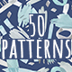 Hand Drawn Seamless Watercolor Patterns With Spots - GraphicRiver Item for Sale