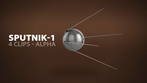 Sputnik-1 Rotating Multiple Angles alt