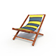 Sunbed Beach Model 3D Model - 3DOcean Item for Sale