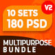 Multipurpose Banners Bundle V2 - 10 Sets - 160 Banners - AR - GraphicRiver Item for Sale