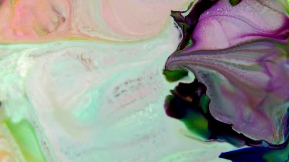 Abstract Background With Organic Effect  Fluid Painting  alt