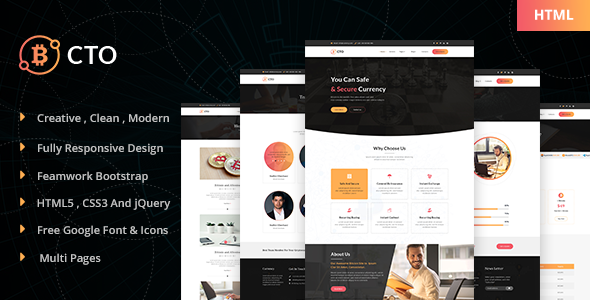 CTO  - Bitcoin Crypto Currency Template