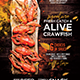 Crawfish Template for Flyer or Poster - GraphicRiver Item for Sale