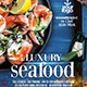 Seafood Restaurant - Set of 3 Flyer Templates - GraphicRiver Item for Sale