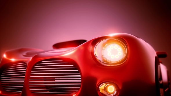 Luxury Brandless Sport Car alt