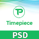 Timepiece - Product Landing Page PSD Template - ThemeForest Item for Sale