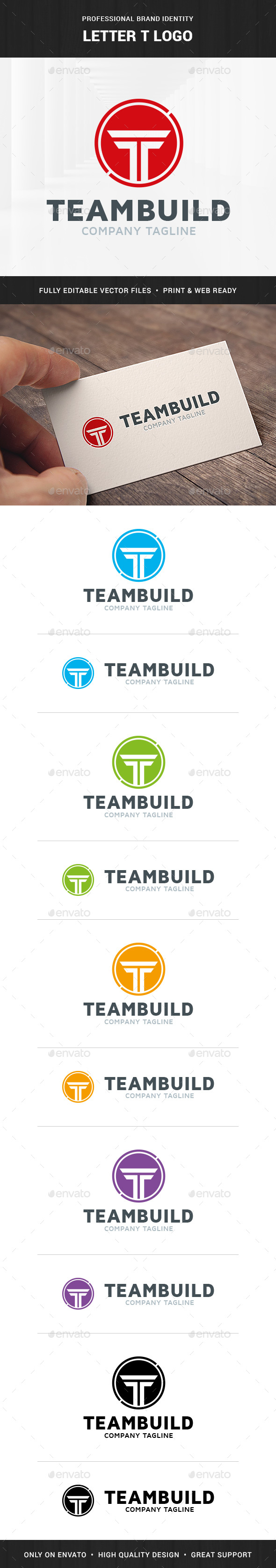 ThemeBuild - Letter T Logo