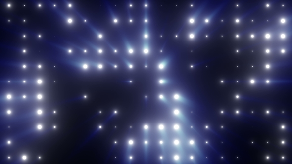 Bright Flash of LED Lights with Rays of Light alt