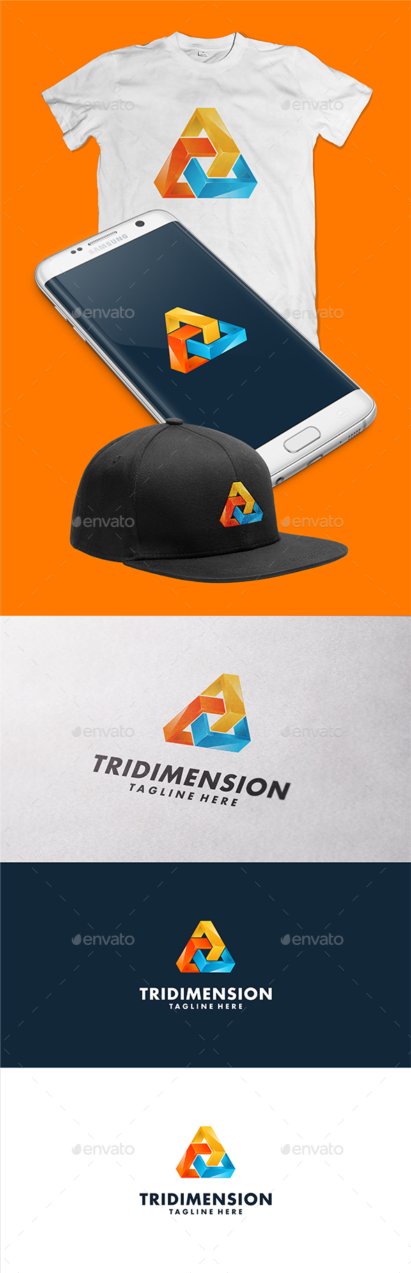 Tridimension Logo Template