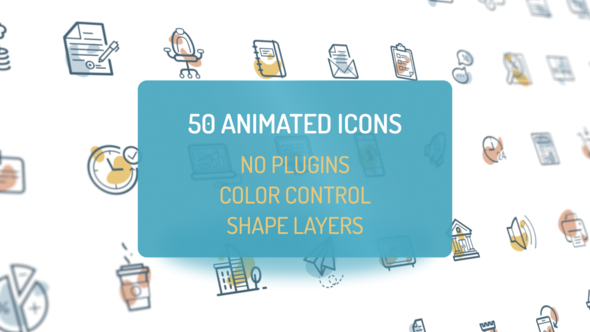 Animated Flat Icons alt