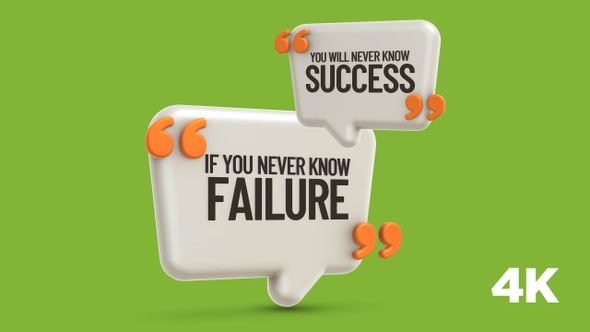 Inspirational Quote: if you never know failure you will never know success