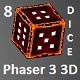 Phaser 3 3D Dice Class: Customizable - CodeCanyon Item for Sale