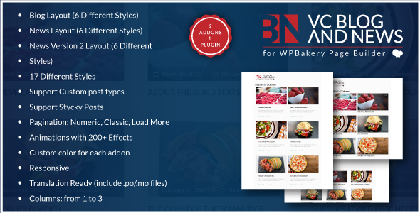 Blog and News Addons for WPBakery Page Builder for WordPress (formerly Visual...