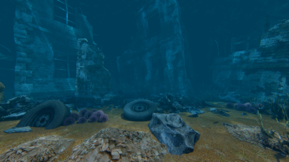 City Flooded With Water alt