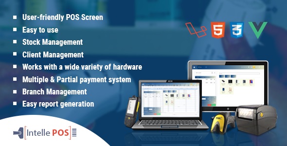 Intelle POS z systemem zapasów