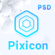 Pixicon - ICO, Blockchain & Cryptocurrency Landing Page - ThemeForest Item for Sale