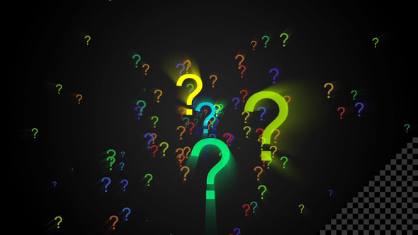 Question Marks Background