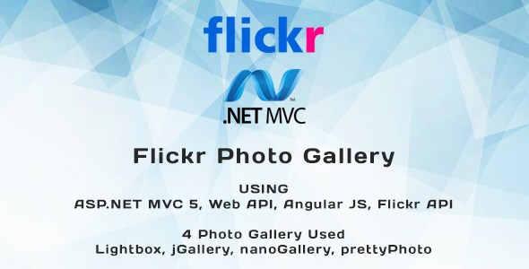 Flickr Photo Gallery Using ASP.NET MVC 5