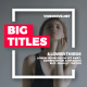 Big Typo Titles - VideoHive Item for Sale