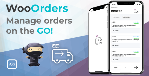 WooOrders – Woocommerce Order Manager For Mobile Written in Swift 4 Xcode IOS