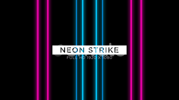 Neon Strike VJ Loops Background