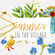 Summer in the village - GraphicRiver Item for Sale