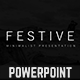 Festive Powerpoint Template - GraphicRiver Item for Sale