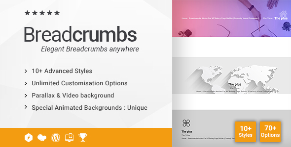 Breadcrumbs Addon for WPBakery Page Builder