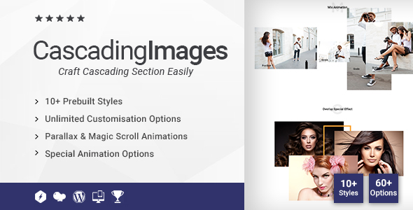 Cascading Images/Slider Addon for WPBakery Page Builder