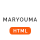 Maryouma - Creative vCard Template - ThemeForest Item for Sale