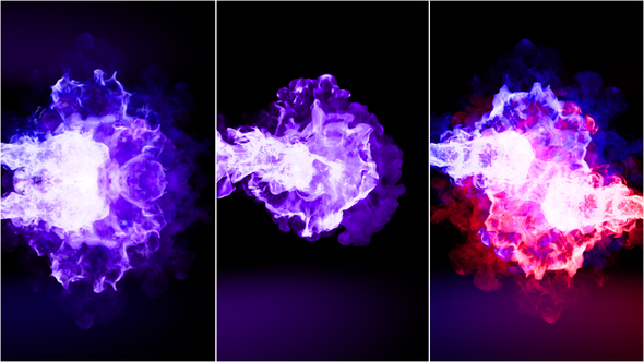 Fire Collisions Colorful alt
