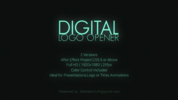 Digital Logo Opener