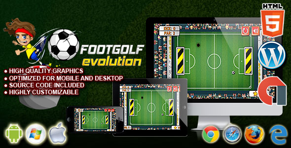 Footgolf Evolution - Html5 Construct 2 Sport Game