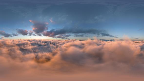 Sunset Clouds VR 360 alt