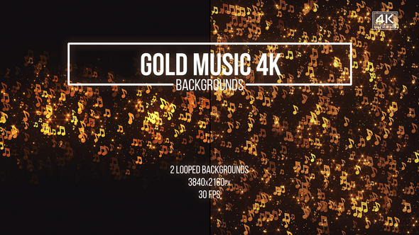 Gold Music Backgrounds
