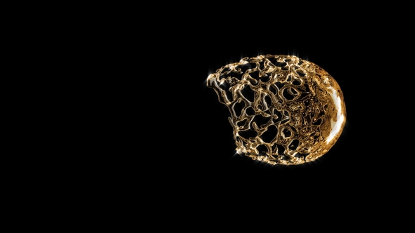 Oil Splash on Black alt