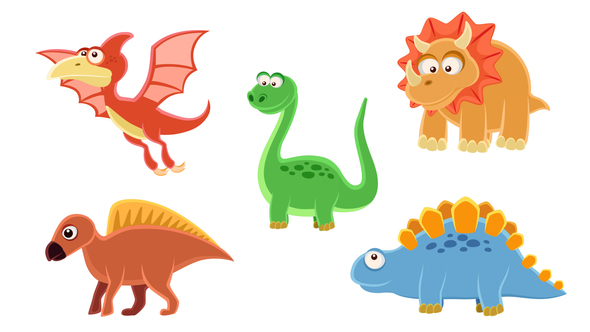 Cartoon Dinosaur Pack 2 alt