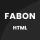 Fabon - Personal Portfolio Template - ThemeForest Item for Sale